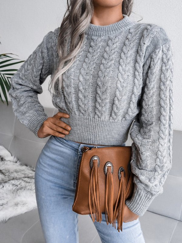 CHICFIT - Chique Kortpullover voor Elegante Outfits