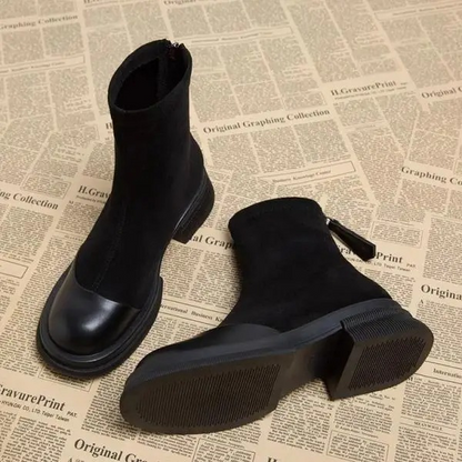 DORETTA - Leren dames Chelsea boots met antislip zool