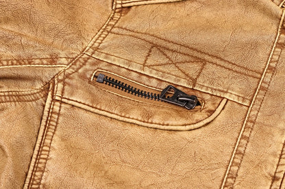 LUCIO - Vintage herenjack met een stoere uitstraling