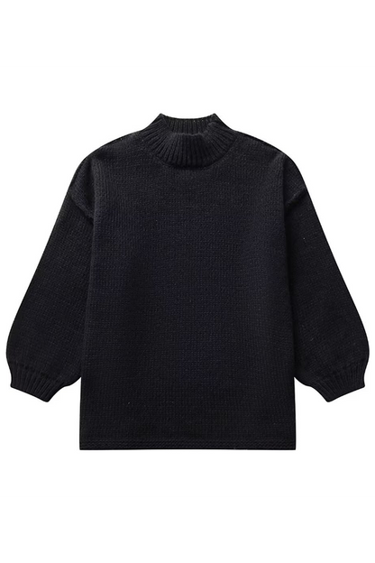EVERYDAY ESSENTIAL - Effen Ronde Hals Pullover voor Dagelijks Gebruik