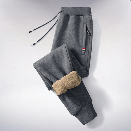 JOGGINGBROEK - Heren joggingbroek met wollen binnenkant, ultiem comfort voor koude dagen