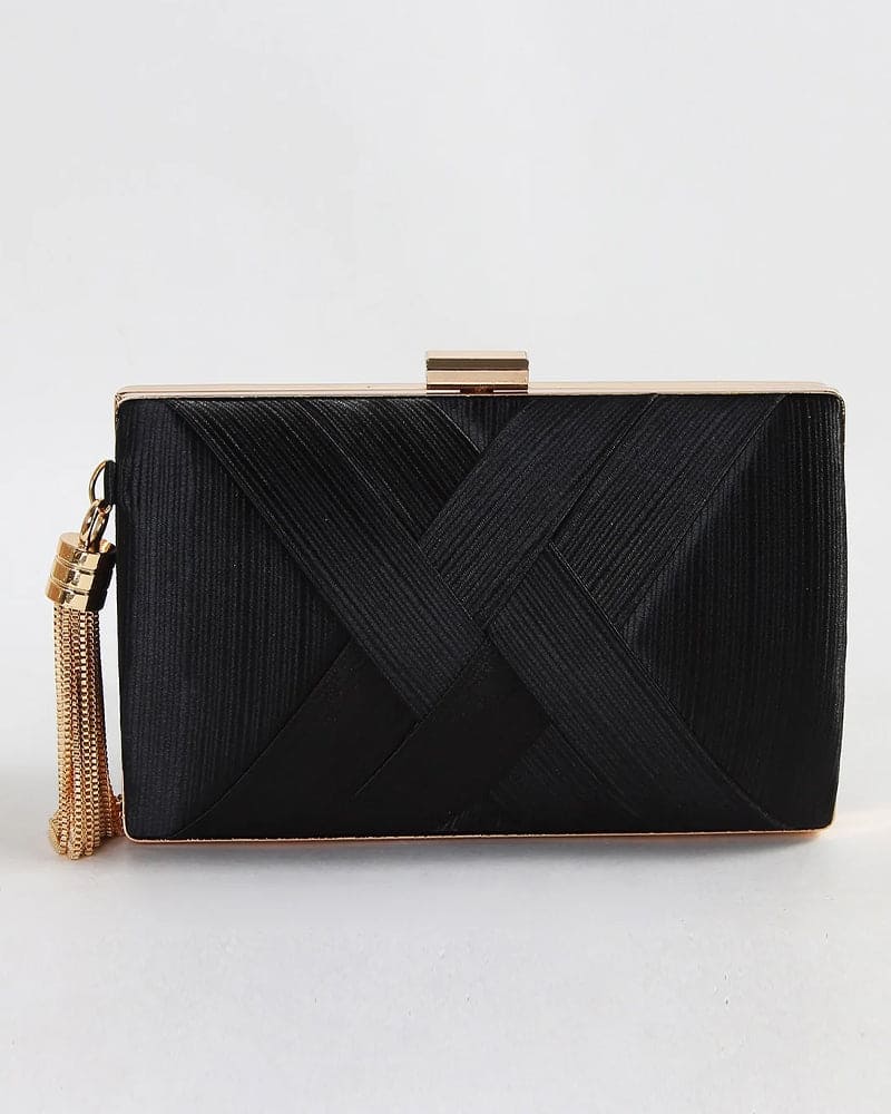 Moderne handtas met kwastje voor dames – Selora CharmTassel - Glamorix