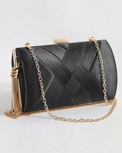 Moderne handtas met kwastje voor dames – Selora CharmTassel - Glamorix