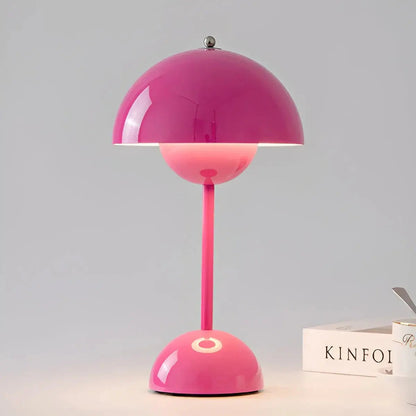 Moderne tafellamp met matte lichtdiffusie en strak design – LUMIVIA FrostGlow - Glamorix
