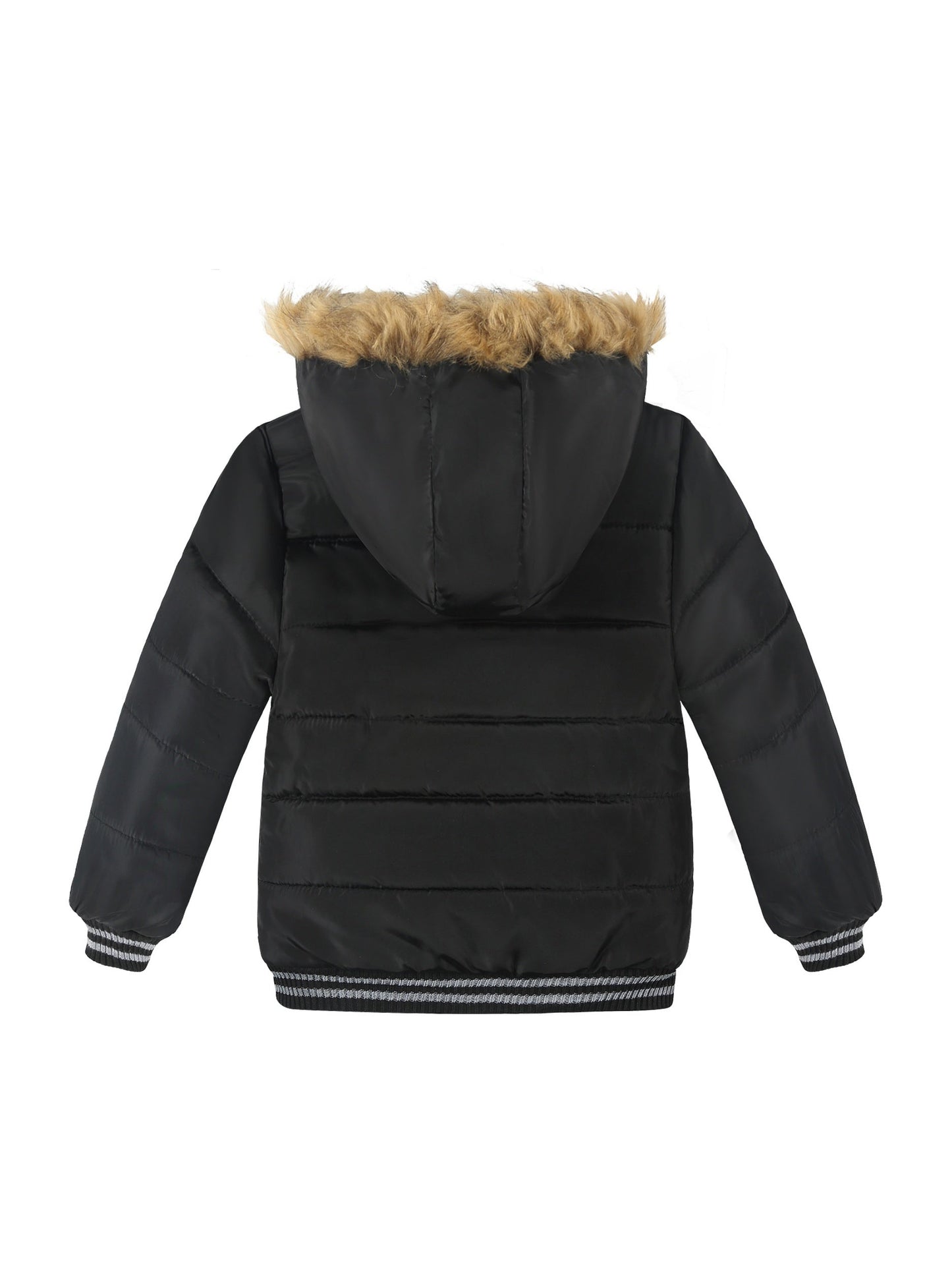 MILO - Gewatteerde winterjas voor jongens met capuchon