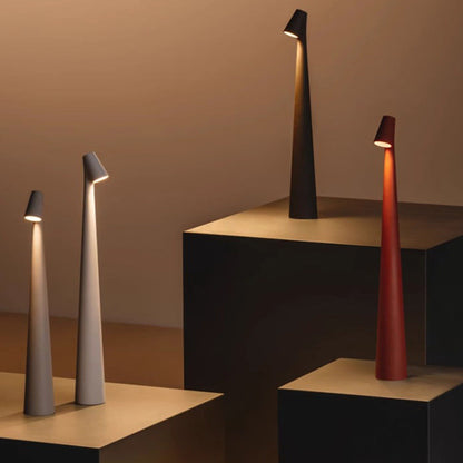 Draadloze LED sfeerlamp met Scandinavisch design – LUMORA GLOW - Glamorix