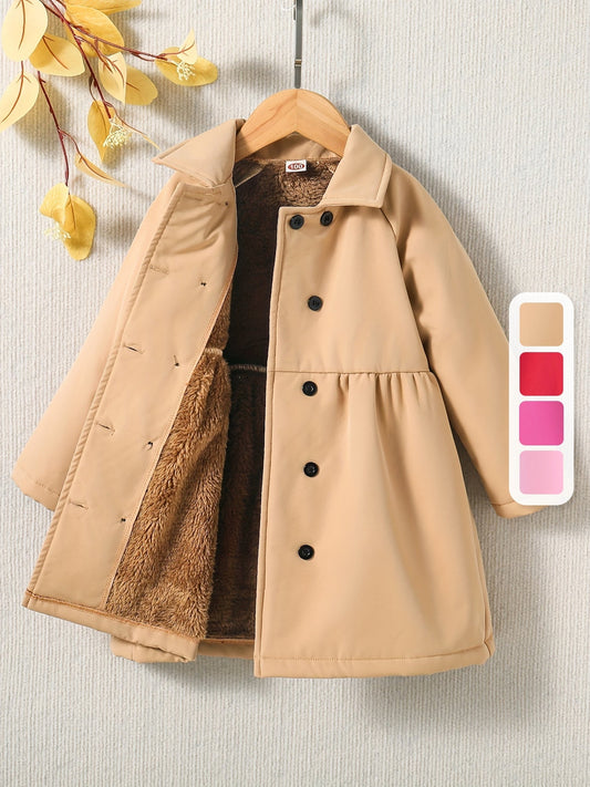 LIV - Winterjas voor kleutermeisjes met fleece voering