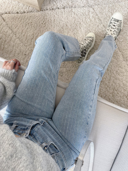 VIVIENNE - Casual fit denim broek voor dames