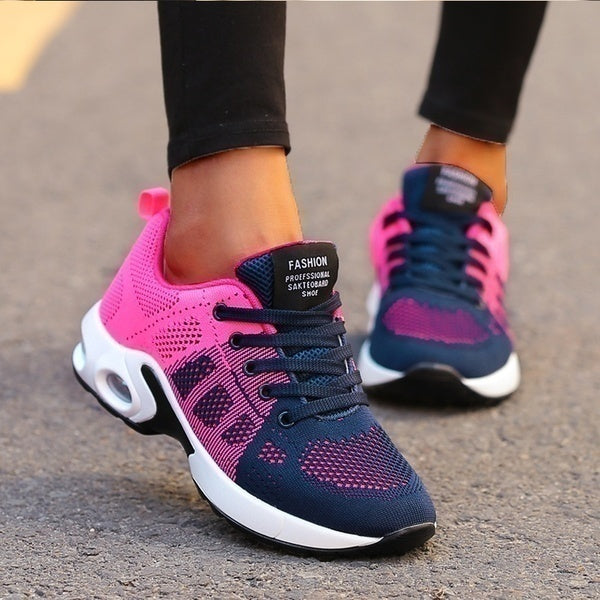 Ademende dames sneakers met lichtgewicht zool – VYNORA AIR - Glamorix