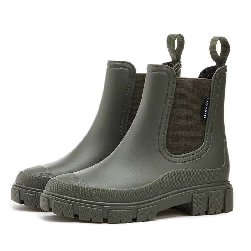 SIENNA - Waterdichte dames Chelsea boots met treklussen