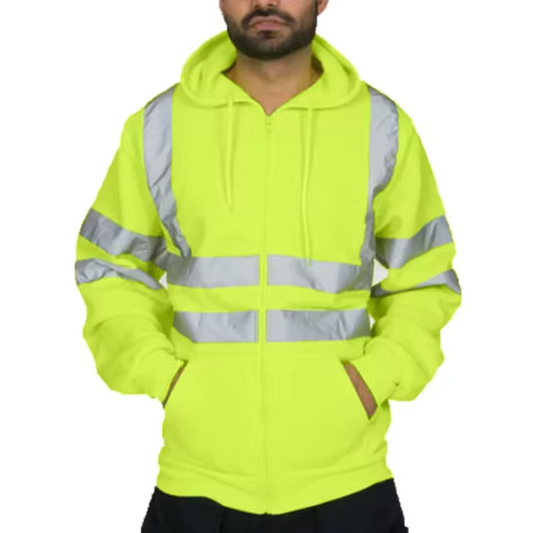 HI-VIZ PRO - Reflecterende Jas met Hoge Zichtbaarheid voor Heren