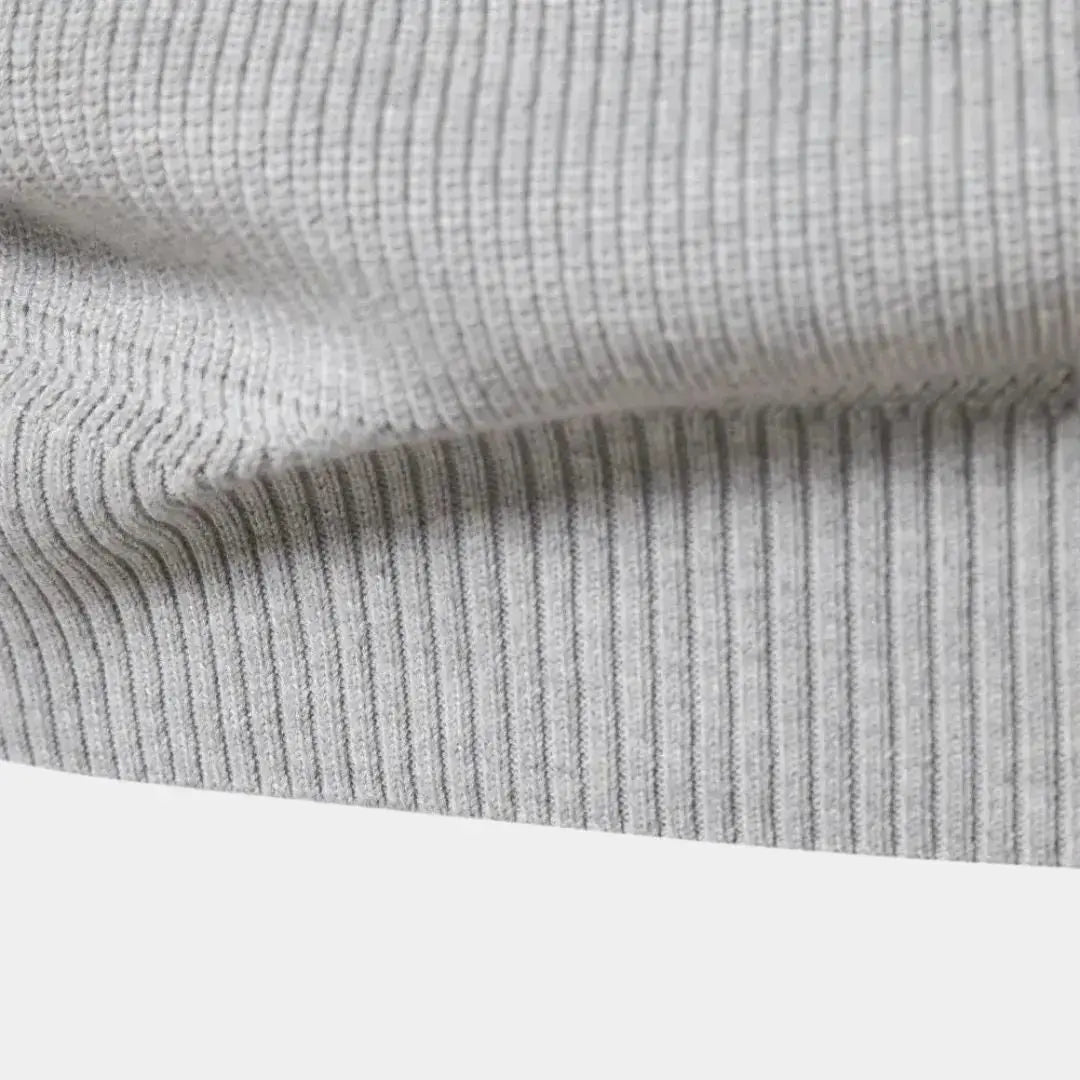 LEVI – Herensweater met kwartrits en moderne uitstraling