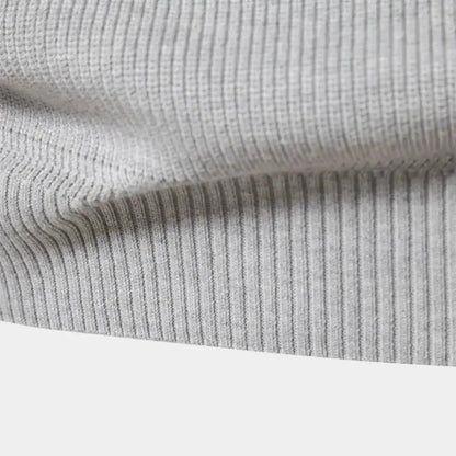 LEVI – Herensweater met kwartrits en moderne uitstraling