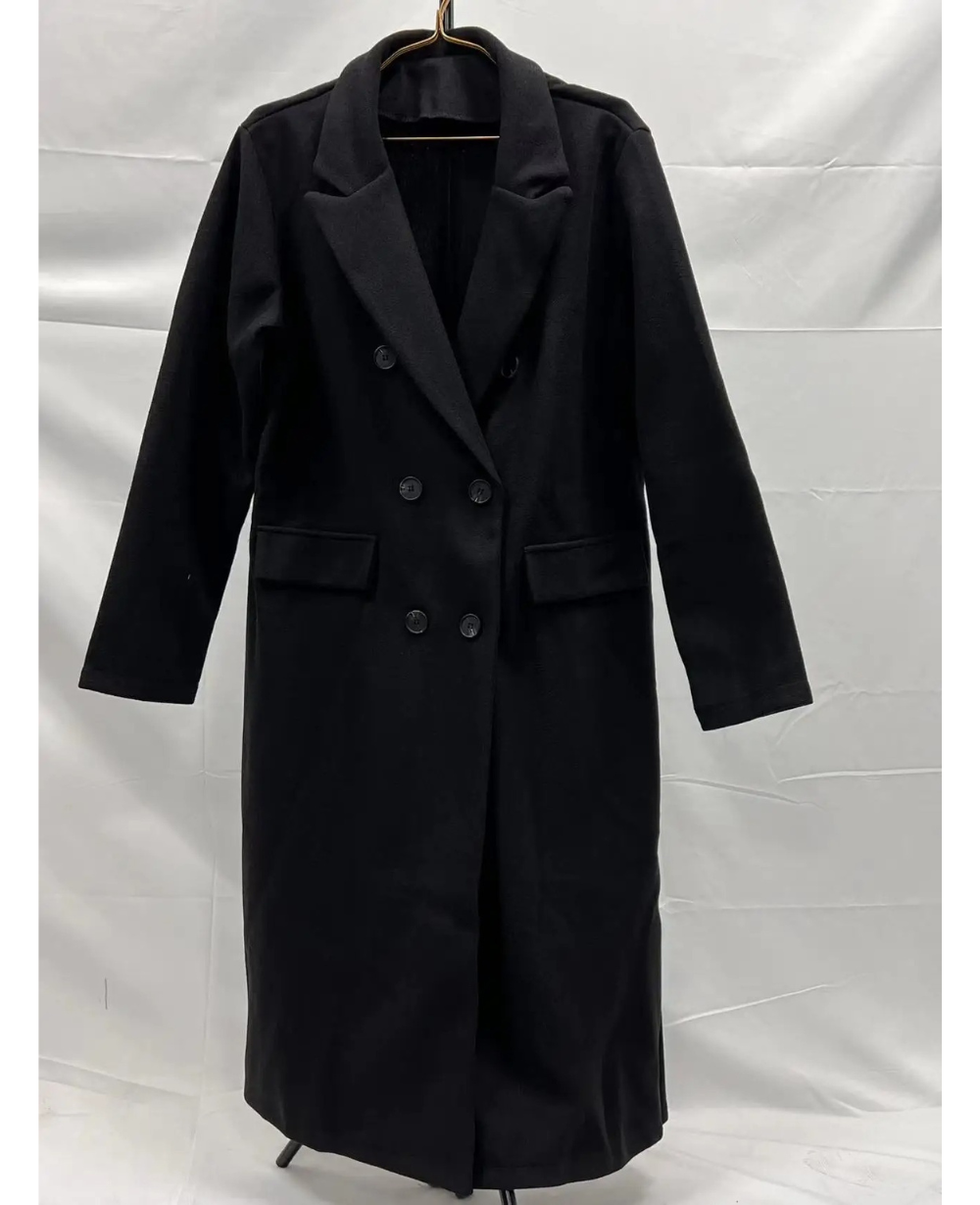 ELIZA - Oversized trenchcoat met dubbele knoopsluiting voor dames