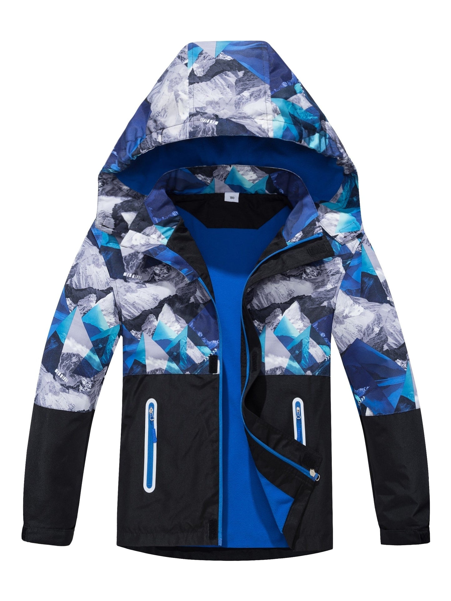 JAYDEN - Waterdichte kinderjas met afneembare capuchon