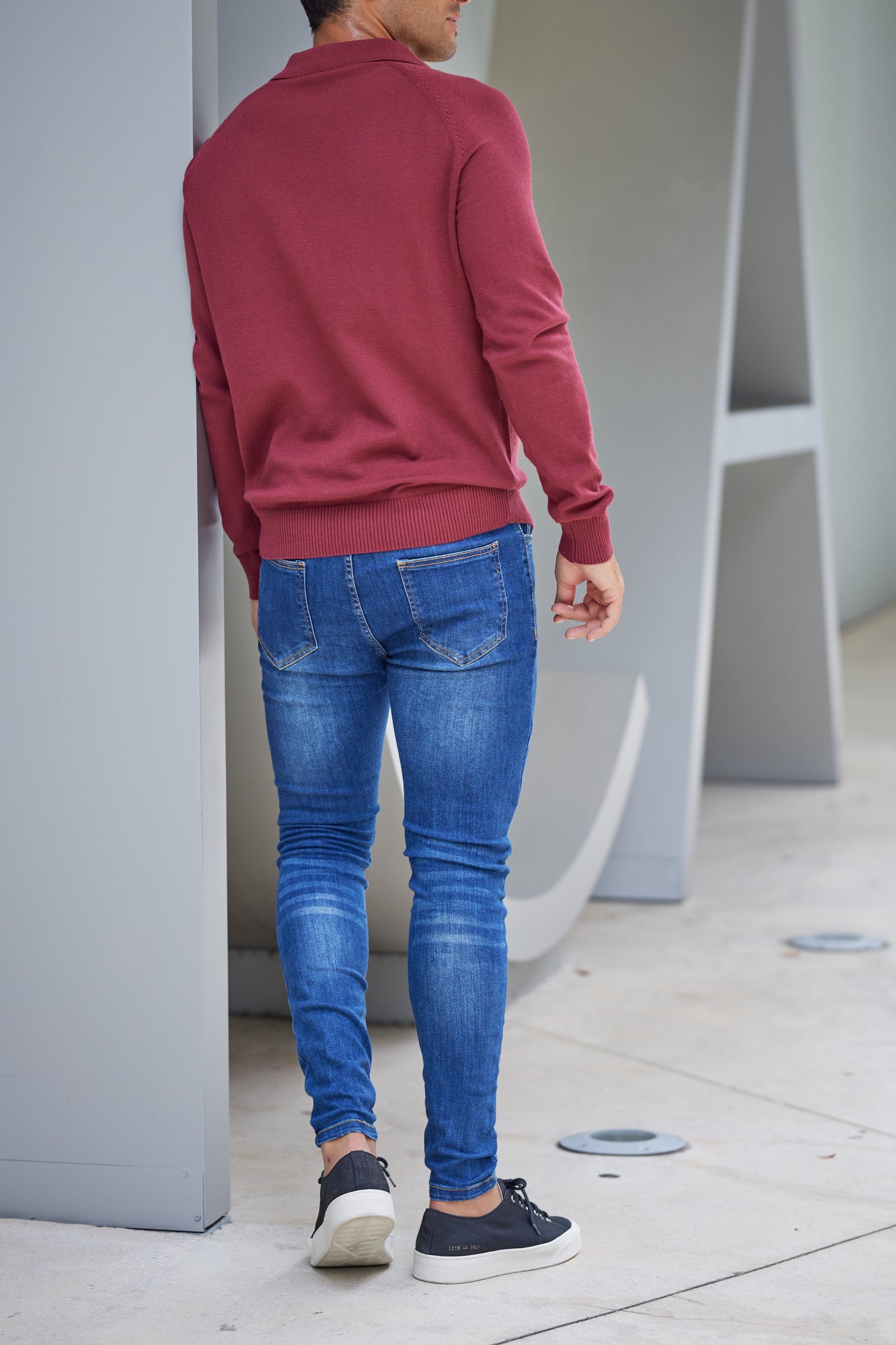 FELIX - Klassieke skinny jeans met vervaagde wassing