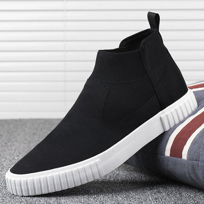 Heren instapsneakers met flexibele zool – LORENZO FLEX - Glamorix