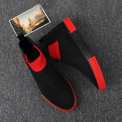 Heren instapsneakers met flexibele zool – LORENZO FLEX - Glamorix
