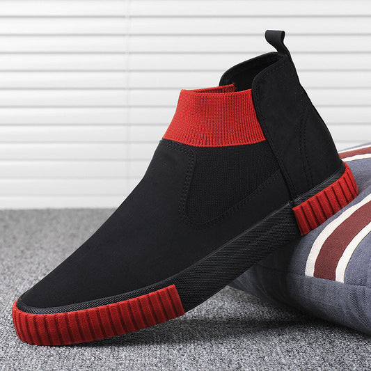 Heren instapsneakers met flexibele zool – LORENZO FLEX - Glamorix