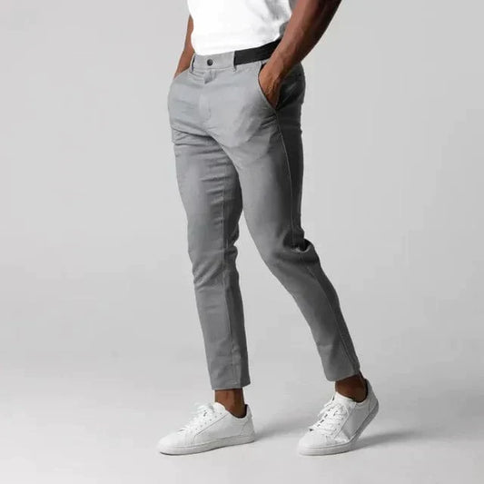 LUCAS - Slim-fit stretch chino voor heren
