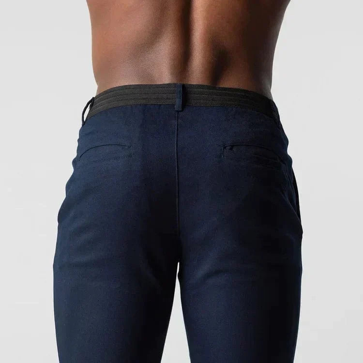 LUCAS - Slim-fit stretch chino voor heren