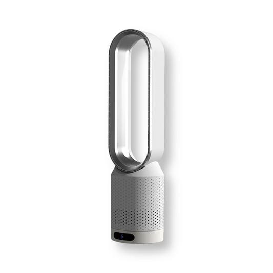 3-in-1 luchtkoeler met luchtreiniger, oscillatie en LED-touch bediening – BREEZA PURE - Glamorix