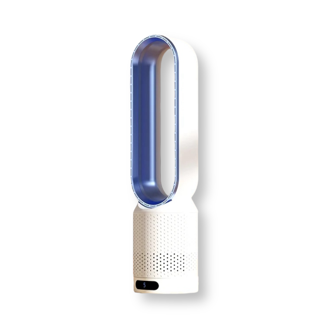 3-in-1 luchtkoeler met luchtreiniger, oscillatie en LED-touch bediening – BREEZA PURE - Glamorix
