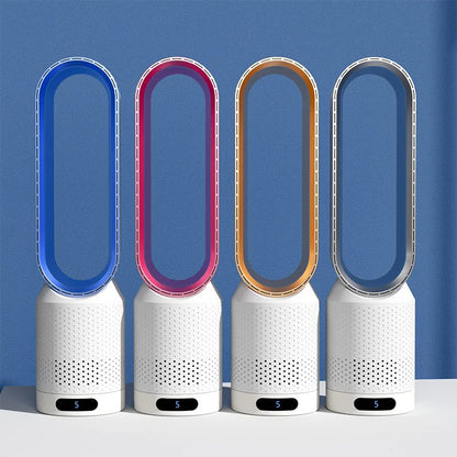 3-in-1 luchtkoeler met luchtreiniger, oscillatie en LED-touch bediening – BREEZA PURE - Glamorix