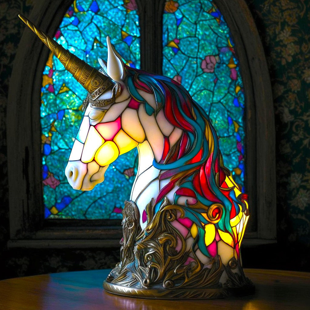 Gebrandschilderd glasraam met dierenmotief – NATURIA LIGHT - Glamorix