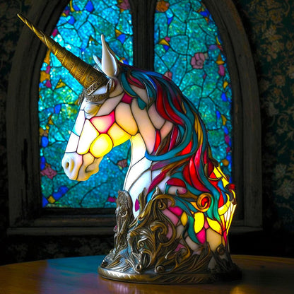 Gebrandschilderd glasraam met dierenmotief – NATURIA LIGHT - Glamorix