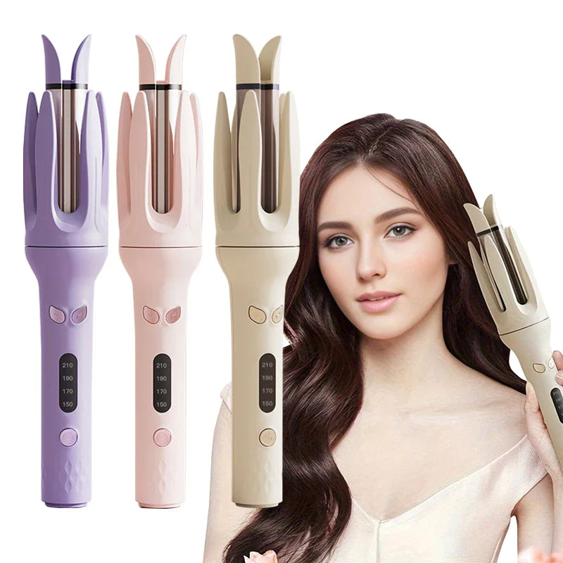 Automatische keramische haarstyler voor perfecte krullen – CURLFLEX PRO - Glamorix