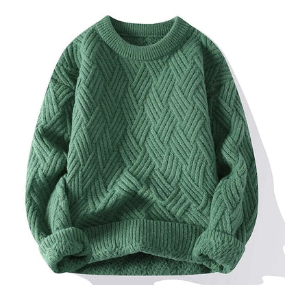 FINLEY - Cosy gebreide kabeltrui voor een tijdloze unisex stijl