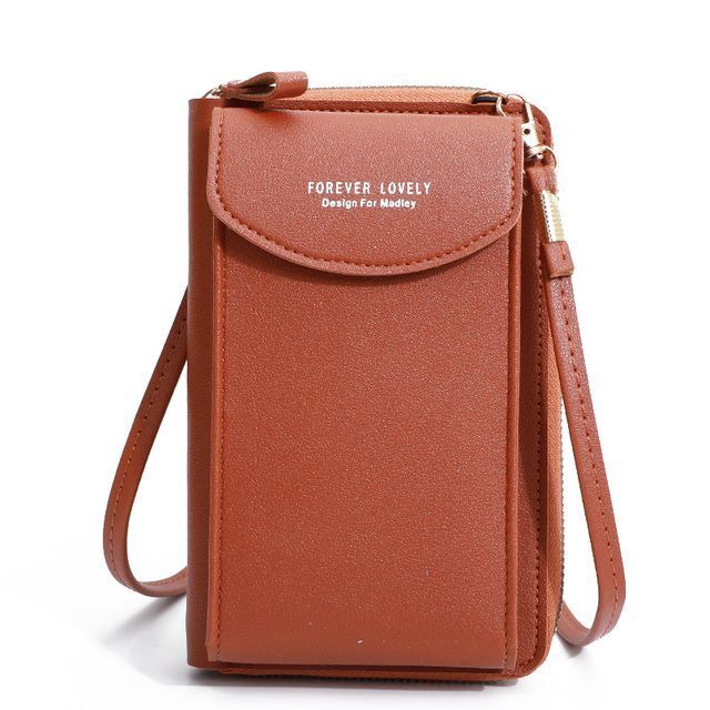 ARIA - Compacte crossbody telefoontas met multi-card houder