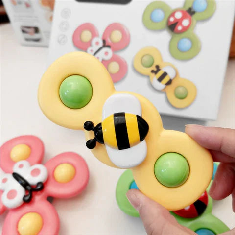 FLORO – Baby sensorisch bloemenspeeltje met draaifunctie
