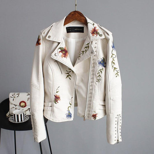 FLORENCE - Damesjack met elegant bloemenpatroon