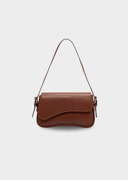 Elegante slanke schoudertas met verstelbare riem – CAMILA