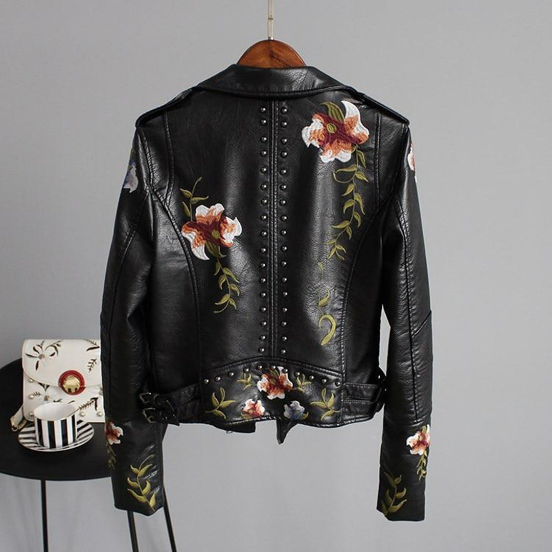 FLORENCE - Damesjack met elegant bloemenpatroon