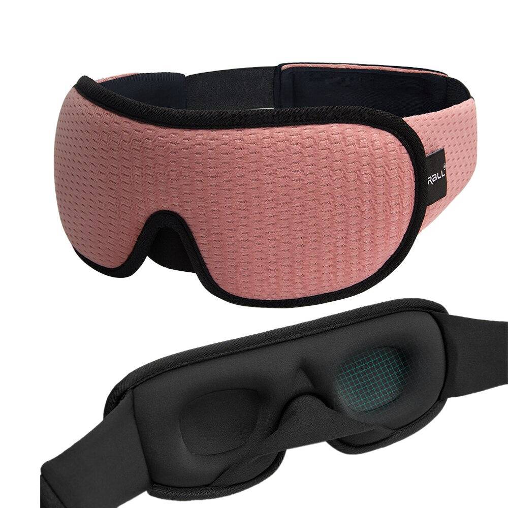 3D memory foam slaapmasker met ergonomische pasvorm – SOMNIA COMFORT - Glamorix
