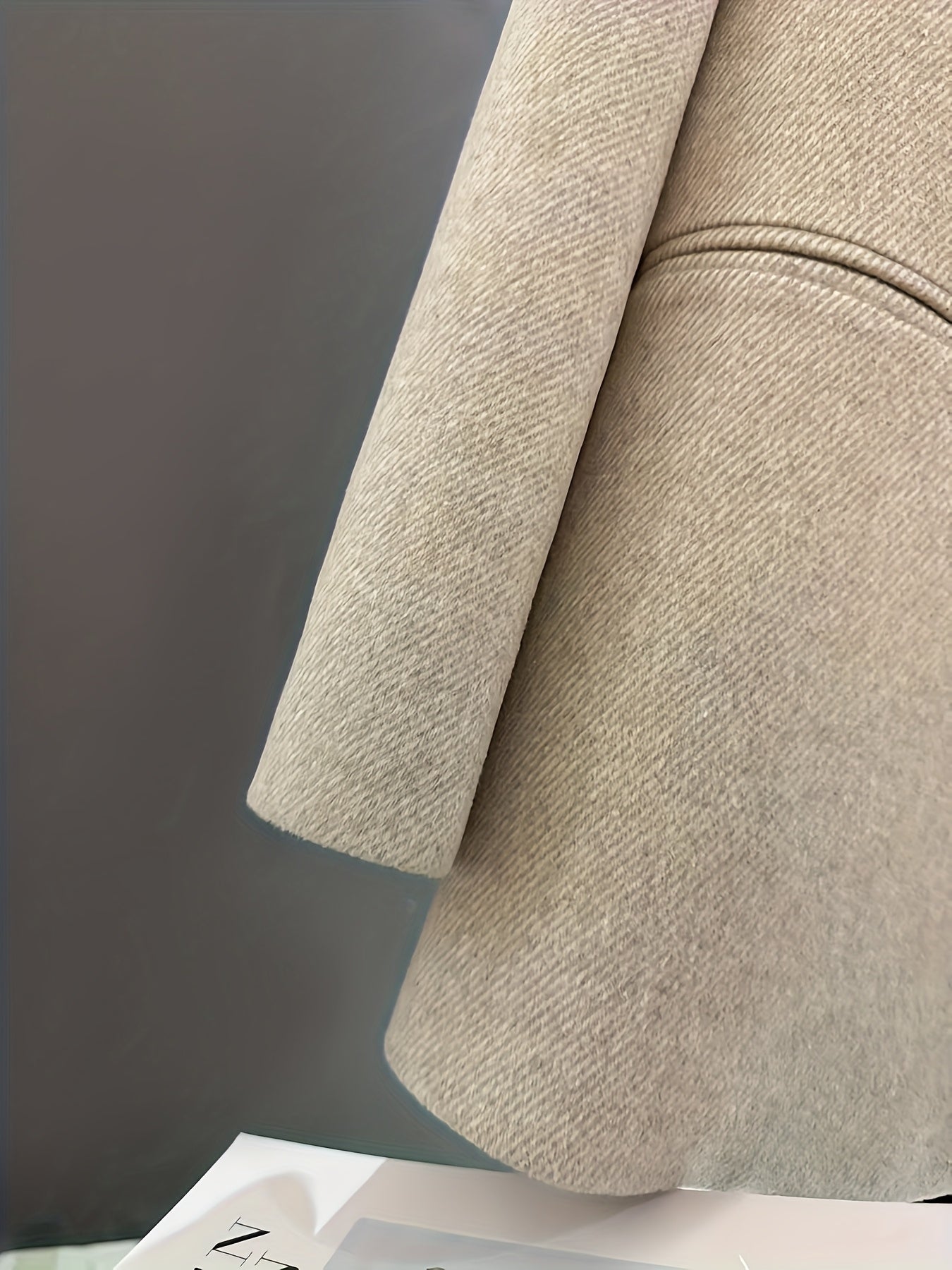 Dubbelrijige blazer met lange mouwen en knoopsluiting – NOVA - Glamorix