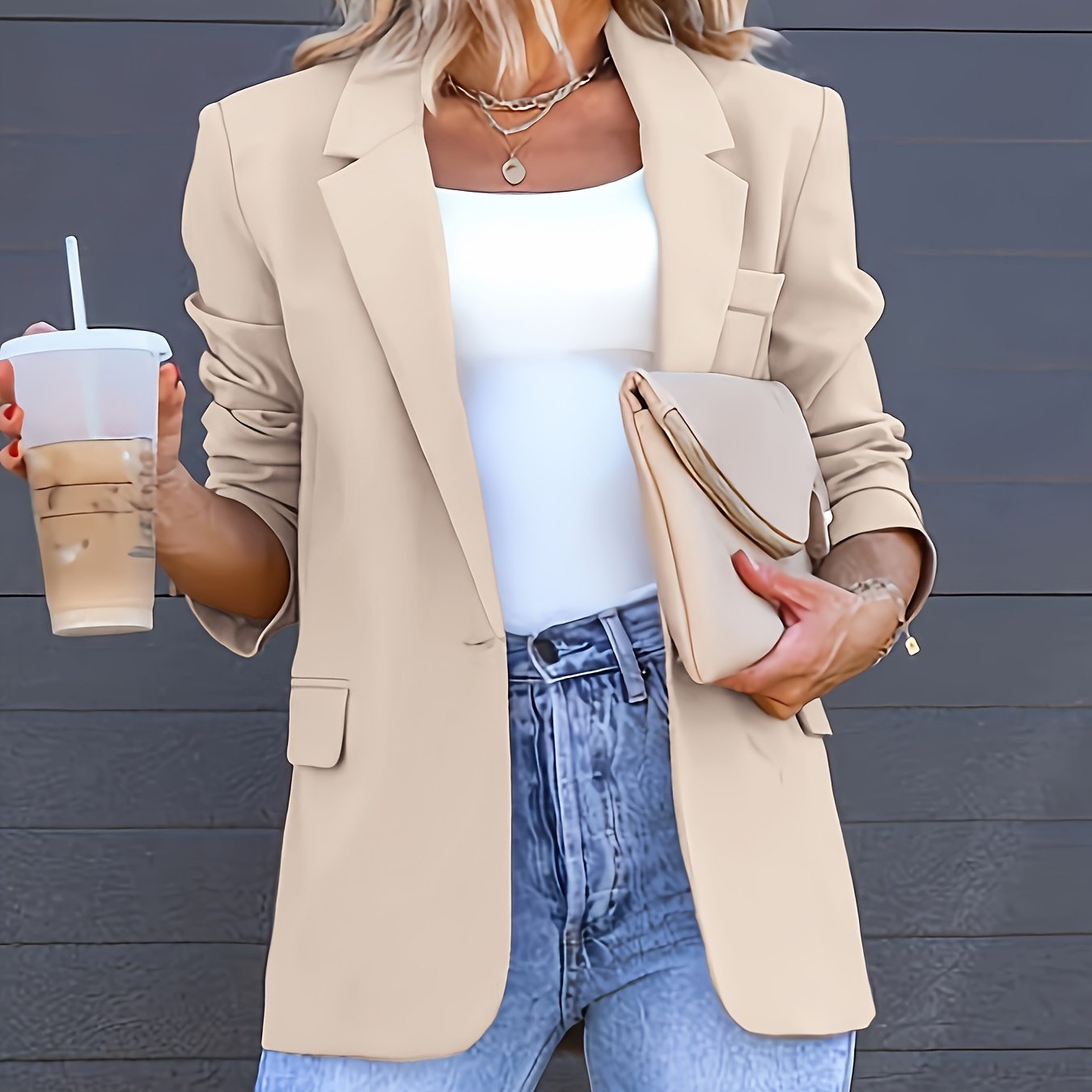 Lichtgewicht blazer met knoopsluiting voor heren – NOVAWEAR - Glamorix