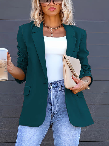 Lichtgewicht blazer met knoopsluiting voor heren – NOVAWEAR - Glamorix