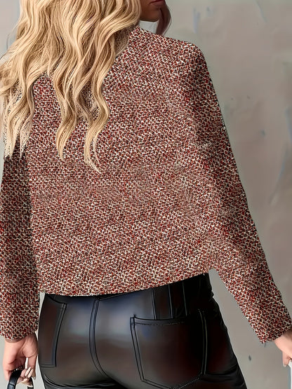 Blazer Kort Model - Getextureerde Stof & Lichtgewicht - Glamorix