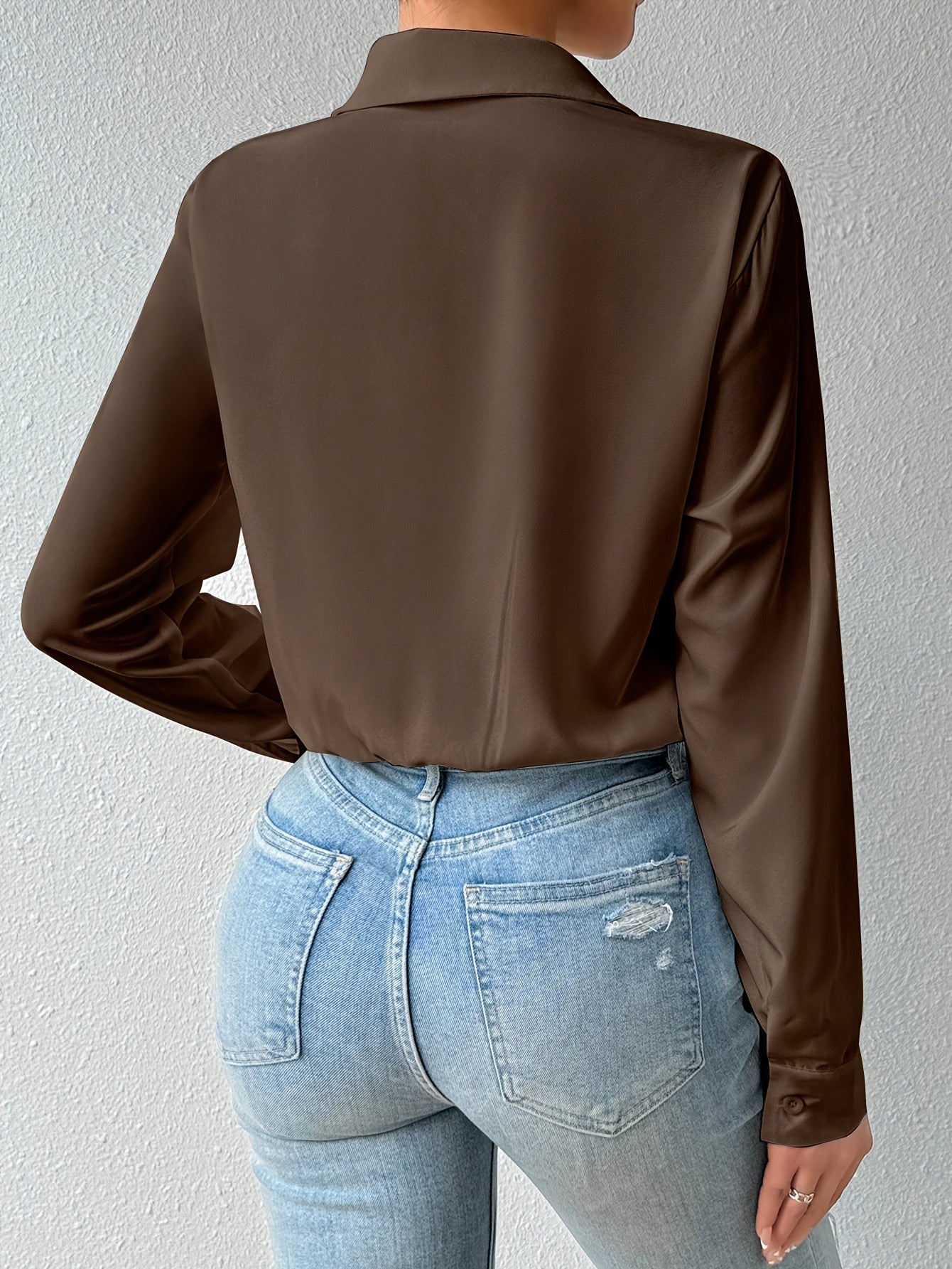 Body – Kraag Met Knopen En Niet Doorschijnende Dekking - Glamorix