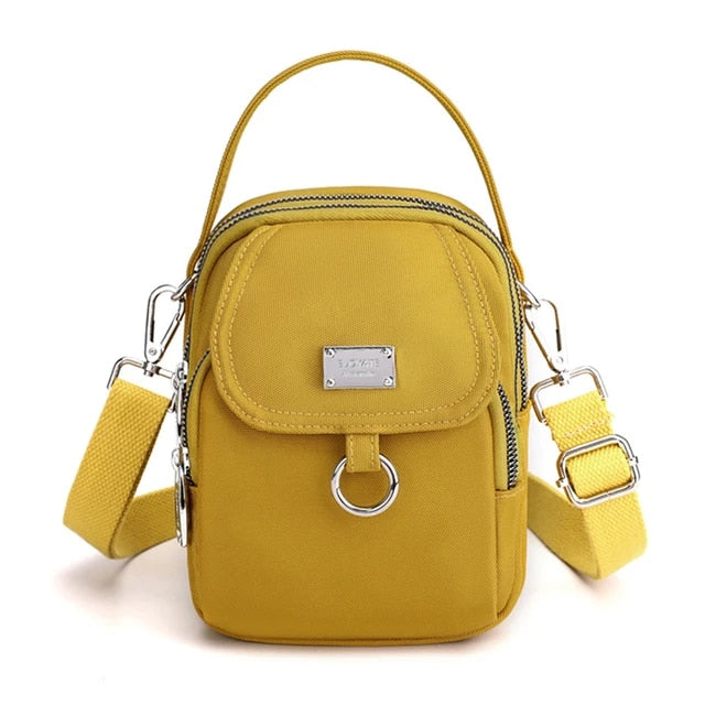 Lichtgewicht waterafstotende crossbody tas voor dames – Nuvessa GlideBag - Glamorix