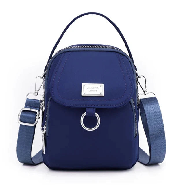 Lichtgewicht waterafstotende crossbody tas voor dames – Nuvessa GlideBag - Glamorix