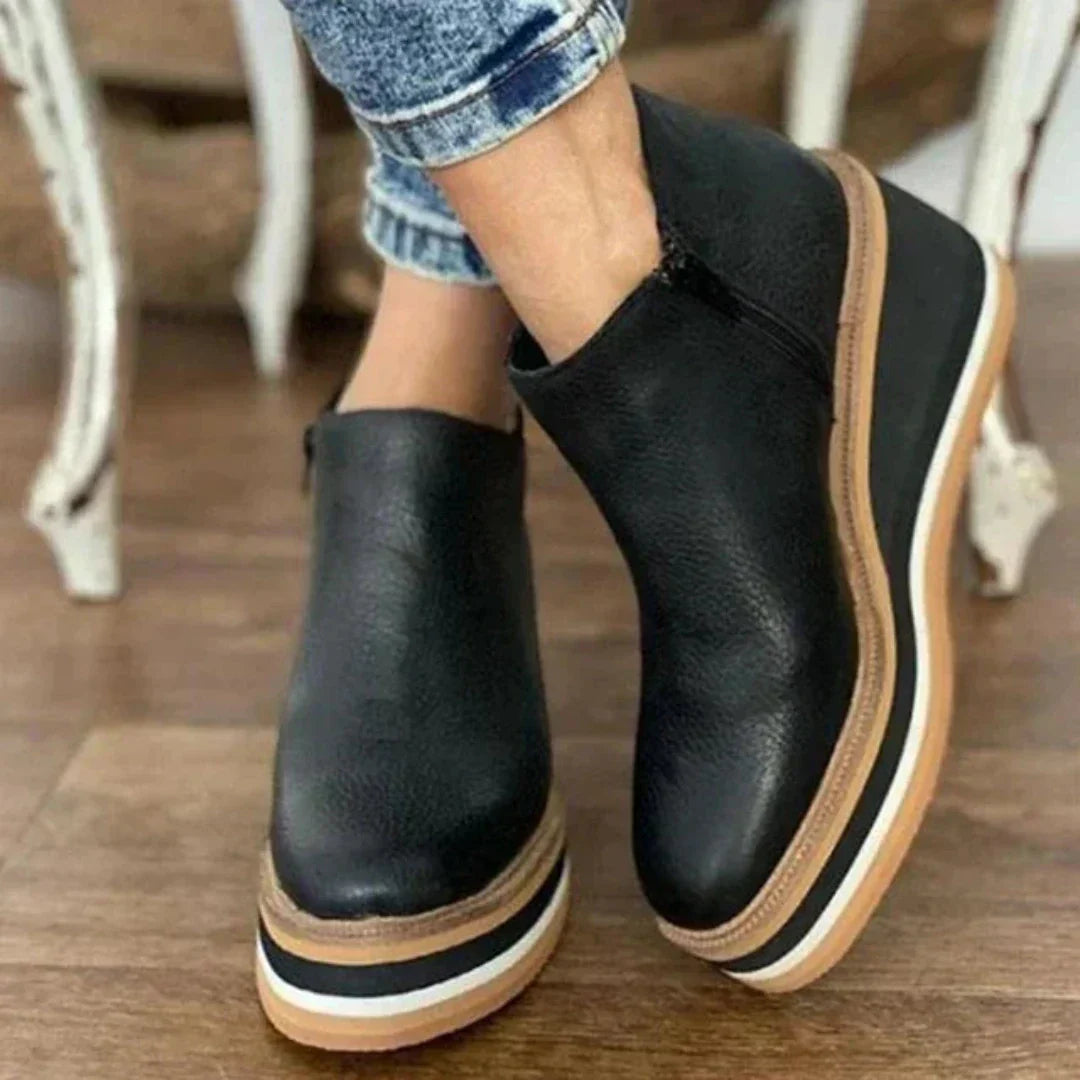 ALASKA - Casual Slip-On Wedge Laarsjes voor Comfort en Stijl