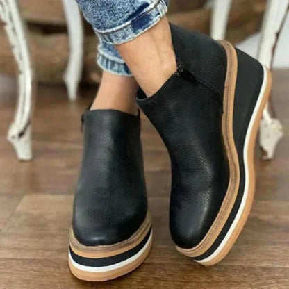 ALASKA - Casual Slip-On Wedge Laarsjes voor Comfort en Stijl