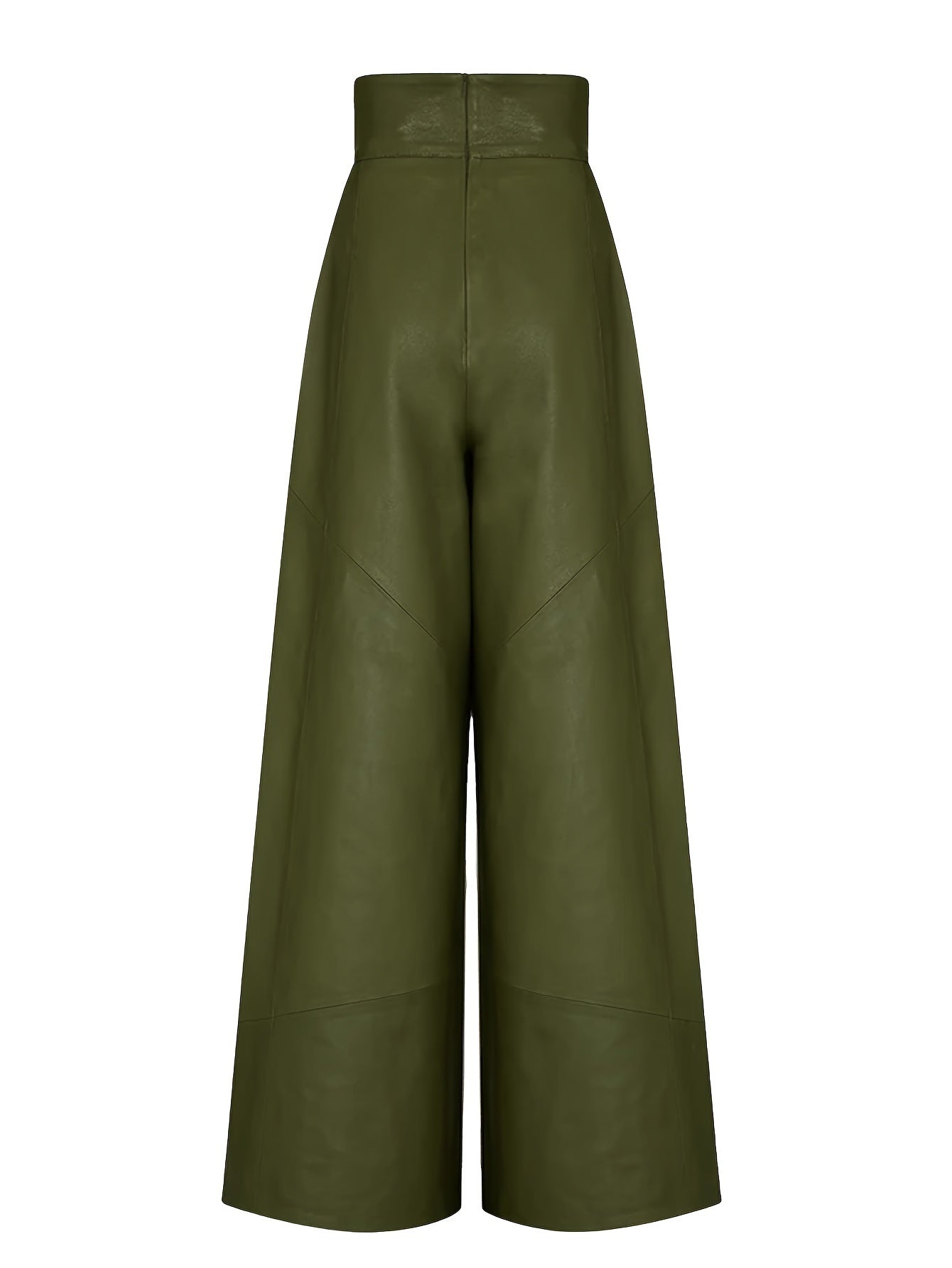 Broek met hoge taille en wijde pijpen voor dames – NOVAJEAN - Glamorix