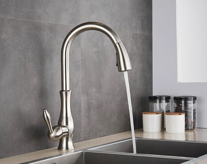 NOVA FLO - Uittrekbare keukenkraan met modern design