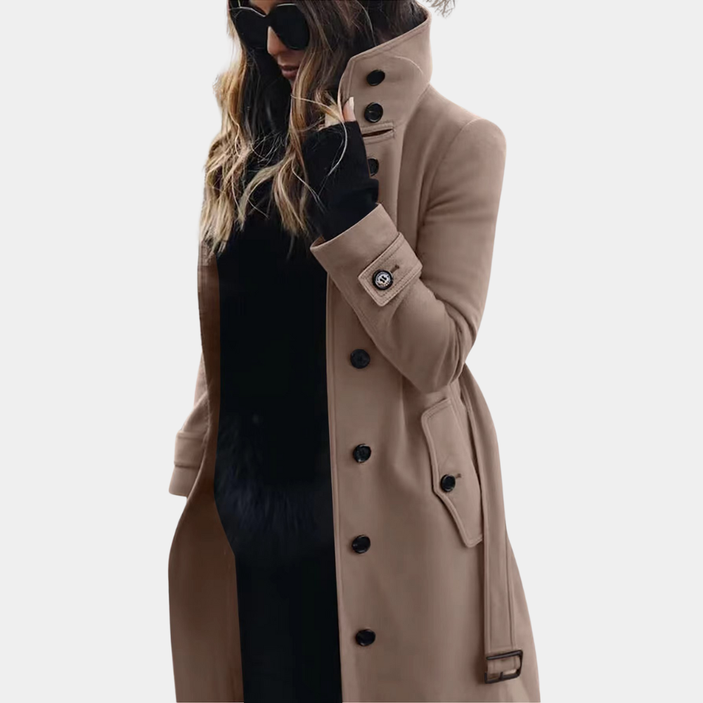 LEONA - Stijlvolle en warme trenchcoat voor dames